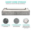 Fineway Underbed Storage Bags - 2 Pack - Large, Durable,