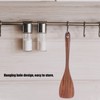 Wood Wok Spatula Cooking Espatula, Nonstick Pan Shovel Long Handle,
