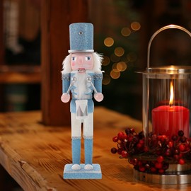 Wooden Nutcracker Soldier, Nutcracker Christmas Decor The Nutcracker Figures Christmas Nutcrackers Christmas Decorations for Nightmare Christmas Ambiance