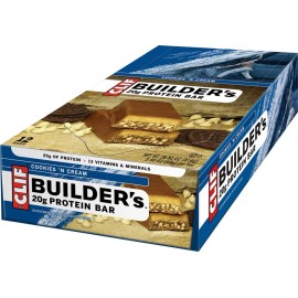 Barra Proteica Clif Builder's Cookies 'n' Cream - A Base Vegetal, Orgánica, Sin Trans