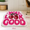 SHIYUE You Look Good Bath Mat Cute Cherry Funny Bathroom