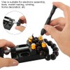 37Pcs Hand Drill Set Include Pin Vise Hand Drill, 0.3-1.2mm