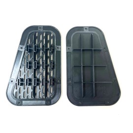 3d_motorworks LAND ROVER DEFENDER 90 110 LHD 1983-2016 WING TOP AIR INTAKE LH & RH GRILLE SET