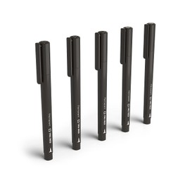 TRU RED Staples Pen Permanent Markers, Ultra Fine Tip, Black, 15/Carton (TR54525VS)