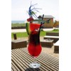 ALINK 200-Pack Black Plastic Flexible Straws, 0.23" x 7.75" disposable