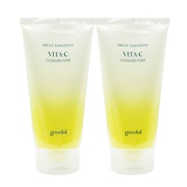 Goodal Green Tangerine Vita C Cleansing Foam 150ml x2ea / 구달 청귤 비타C 클렌징 폼 150ml x2ea