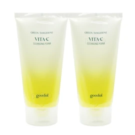 Goodal Green Tangerine Vita C Cleansing Foam 150ml x2ea / 구달 청귤 비타C 클렌징 폼 150ml x2ea