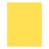 UCreate Coated Poster Board, Yellow, 22" x 28", 25 Sheets