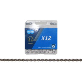 Lowrider Bike KMC Chain 1/2x11/128 X12 12/Speed Sliver.