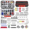 THKFISH 248pcs Fishing Accessories Kit，Fishing Tackle Box with Tackle Included