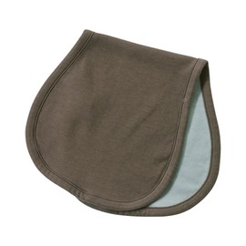 MON CHOU Organic Baby Burp Cloth, 100% Organic Pima Cotton, Super Absorbent Soft Fabric, Reversible Drool Burping Cloth, Newborn Boys & Girls, Pack of 1, 20” x 9.5”