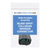 Blind Spot Collision Sensor Connector for 2021 Hyundai Elantra
