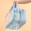 Quick-Dry Mesh Bag for Sauna, Shower, Water Park, Swimwear & Pool Mesh Bag Pink/Large