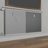 Radiator Reflective Wallpaper Made of Polystyrene - Heating Thermal Insulation