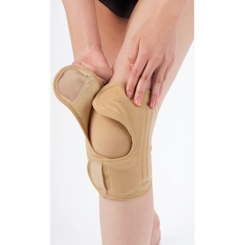 Bonetics Teacher's Taping Knee Supporter 1 Piece Beige M-L