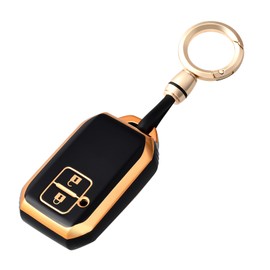 OFFCURVE XBEE XBEE Wagon R Stingray Remote Control Key Case for Suzuki / Suzuki Dedicated Smart Key Cover, 2 Buttons, Shockproof, Scratch Resistant, Keychain, Stylish, Good to the Touch, High Quality,