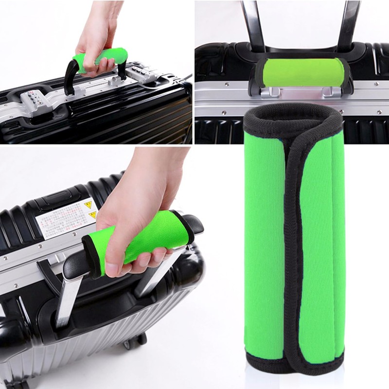 2 Pack Luggage Handle Wraps, Soft Handle Covers for Suitcase,