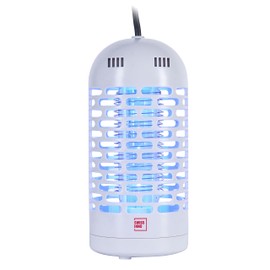 SWISSINNO LED Elektrische Insektenfalle 3 Watt für innen, Insektenvernichter ohne Chemie + Gift, Energiesparend, Sicher, Effizient + Stylish, Mücken- + Fliegenabwehr. Europäisches Design. 1x Falle