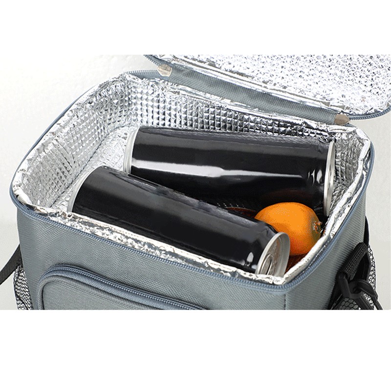 Insulated Bag Large Capacity Oxford Cloth Aluminum Foil Adjustable Shoulder