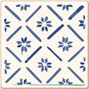Poromoro Spanish Portuguese Azulejo Style Peel and Stick Backsplash Tile