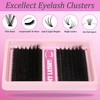 Gmagictobo Lash Clusters C Curl Lash Clusters Kit Fluffy Lashes
