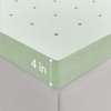 Novilla Mattress Topper Queen, High Density 4 Inch Memory Foam