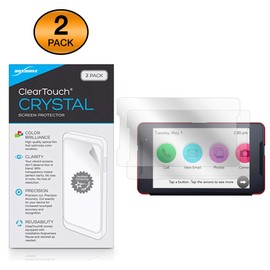 BoxWave Screen Protector Compatible with Grandpad Tablet - ClearTouch Crystal (2-Pack), HD Film Skin - Shields from Scratches