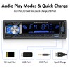 Single Din Car Stereo Marine Radio Bluetooth Hands Free Calling
