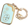 WENHENI for Lexus Key Fob Shell Cover with Keychain Fit