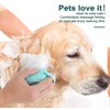Pet Bath Massage Brush Puppy Dog Cat Grooming Soft soap