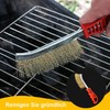 MEMOFYND 3-Piece Handle Wire Brush, 2-Piece Sponge Wire Brush, Multi-Function