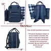 Truvelli Picnic Backpack for 2 with Blanket – 12-in-1 Insulated