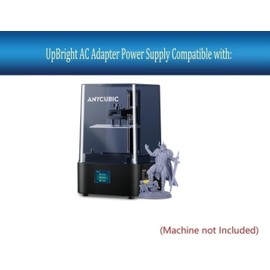 UpBright New 24V AC/DC Adapter Compatible with Anycubic Photon Mono 2 Mono2 6.6-inch 4K+ LCD Screen Resin 3D Printer TDX-2402500 TDX2402500 24VDC 2.5A Power Supply Cord Cable Battery Charger Mains PSU