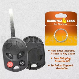 Remotez4less Shell Case For 2011 2012 2013 Ford F-150 Keyless Entry Remote Key Fob