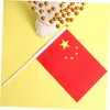 Kisangel 50pcs Handheld Chinese Flags National Flag of China Hand-waved
