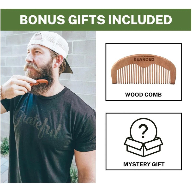 Paquete De Muestras De Kit De Barba De Barba De