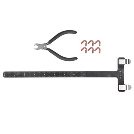 Archery Aluminum Alloy Ruler Recurve/Compound Bow T Shaped Bow Measurement Tool Set