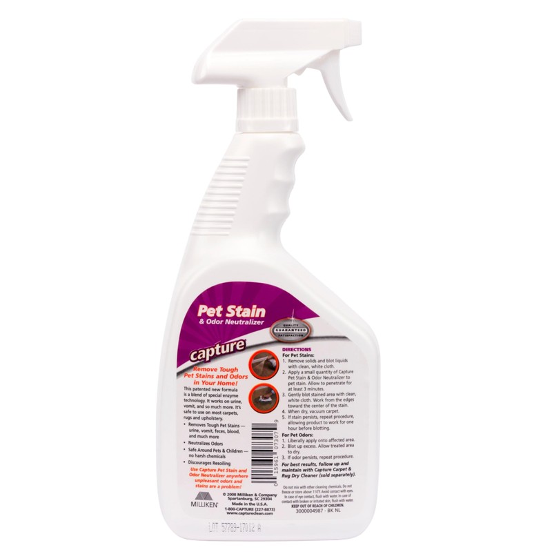 Capture Pet Stain & Odor Remover - Enzyme Pet Odor