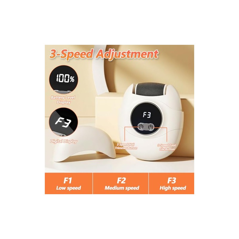 3 in1Electric Nail Clippers,Nail Trimmer with Cocoon Removing Function,Nail Care