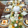 JazSwirl Fall Napkins, Paper Autumn Thanksgiving Pumpkin Napkins Disposable, Fall