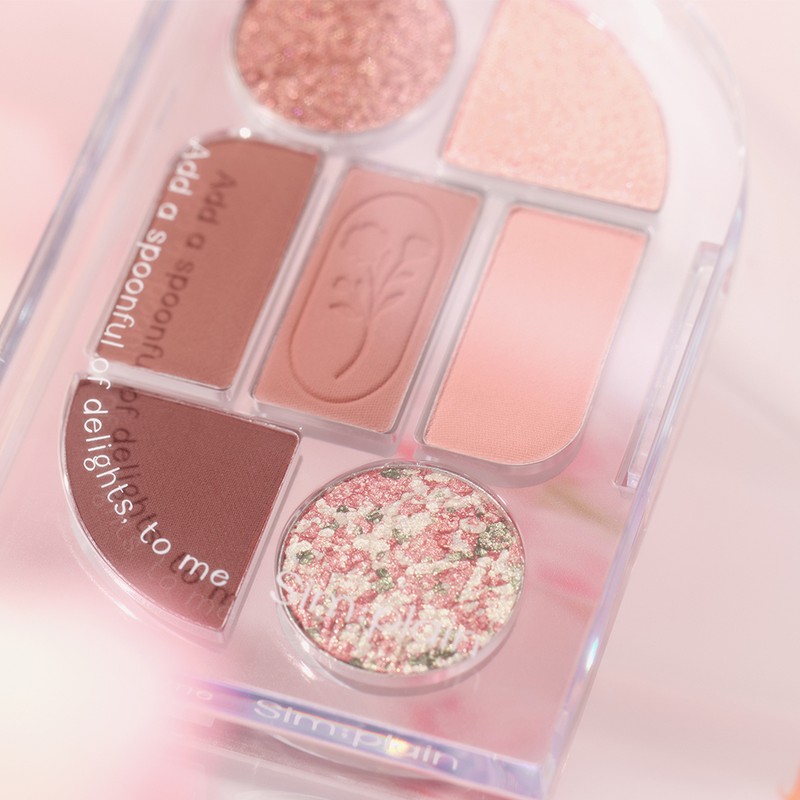 Sim;plain Eye Palette 11g 006 Chiffon Blossom - Sim;plain Eye