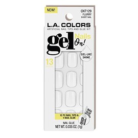 L.A. COLORS Gel Nails On!, Flurry CNT129W