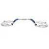 Cavalon Western D-Ring w/Hooks Sweet Iron Barrel Snaffle Bit (5")