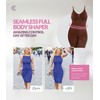 CURVEEZ Bodysuit for Women Tummy Control Shapewear - Seamless Full