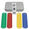 BEABOY Left Right Center Dice Game Set with 3 Dices