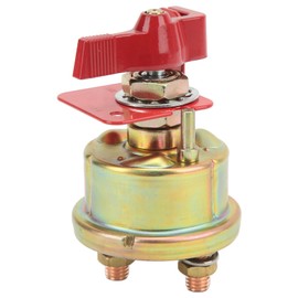 Interruptor de Desconexión de Batería de Alta Resistencia Principal de la Batería de 12V‑48V Interruptor Giratorio de Corte de Energía para Coches Barcos RVs