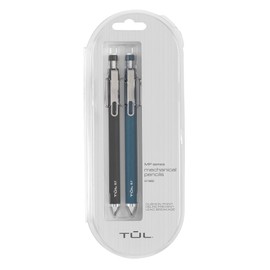 TUL® Mechanical Pencils, 0.7 mm, Black & Navy Barrels, Pack Of 2 Pencils