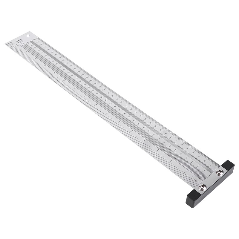 Ultra Precision Marking Ruler Stainless Steel Woodworking Scribing Ruler Gauging