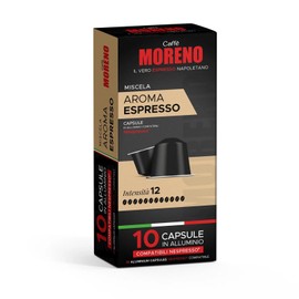 AROMA ESPRESSO, 50 Capsule, premium blend, compatible with Nexpresso original line machines. Made in Italy