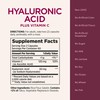 Nature's Bounty Vitamin C and Hyaluronic Acid Supplement, Supports Glowing
